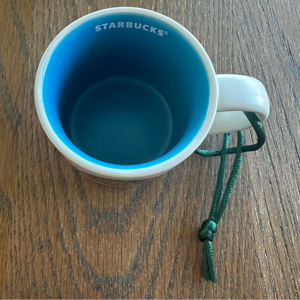NWT Starbucks New York State Mini Ceramic Ornament Mug Discovery Series 2oz - Picture 5 of 7